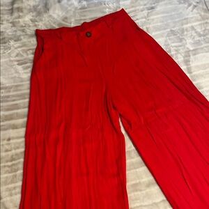 Sienna Sky Red Wide Leg Pants